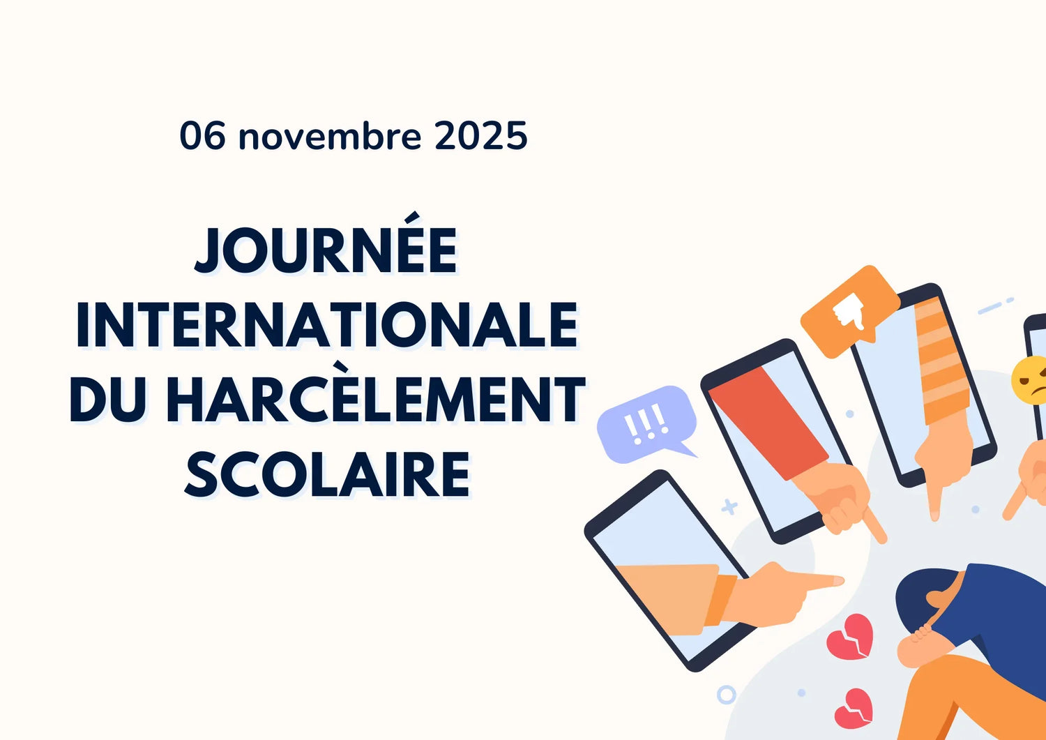 Journée internationale du harcèlement scolaire