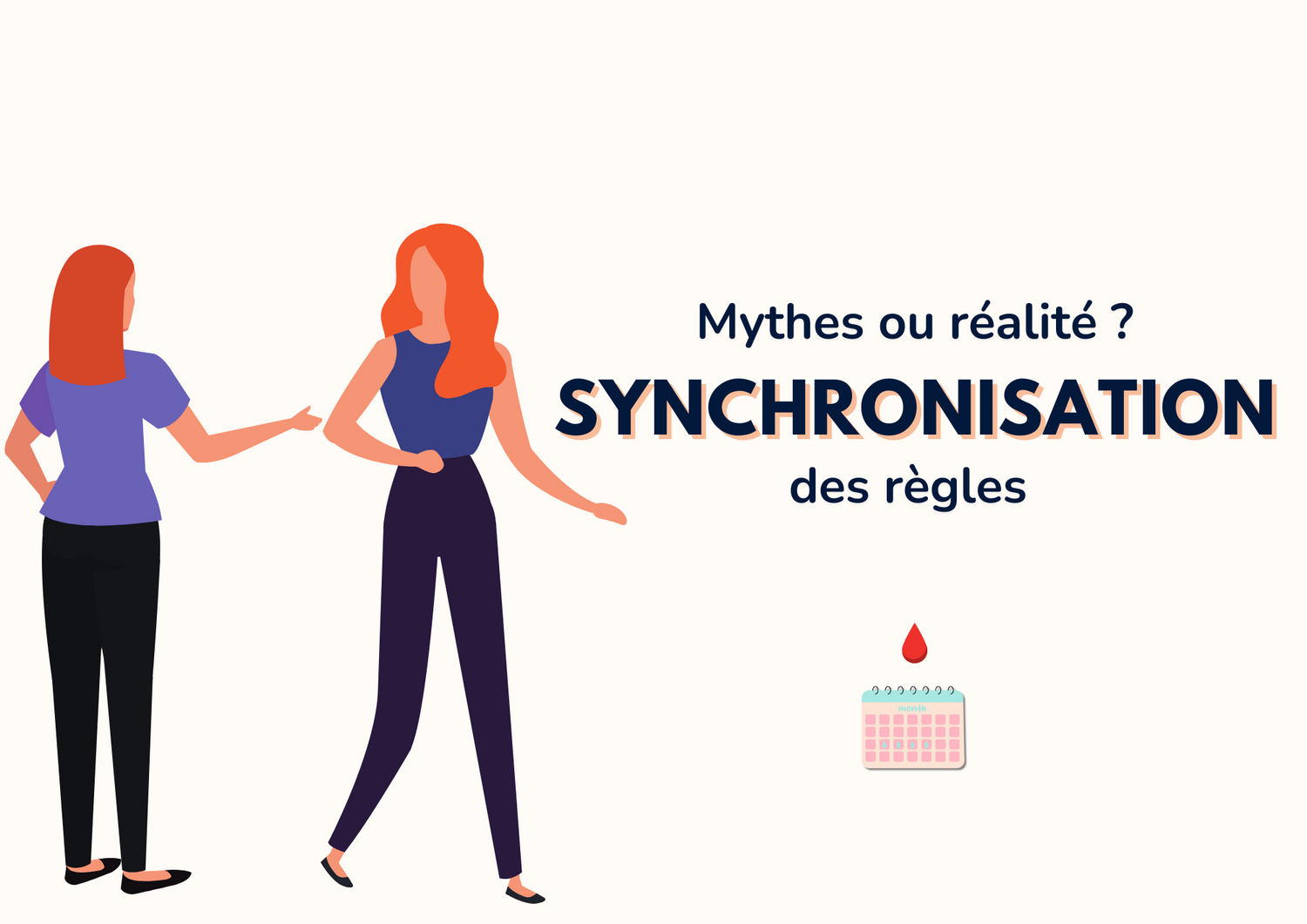 Synchronisation des règles : mythes ou réalité ?
