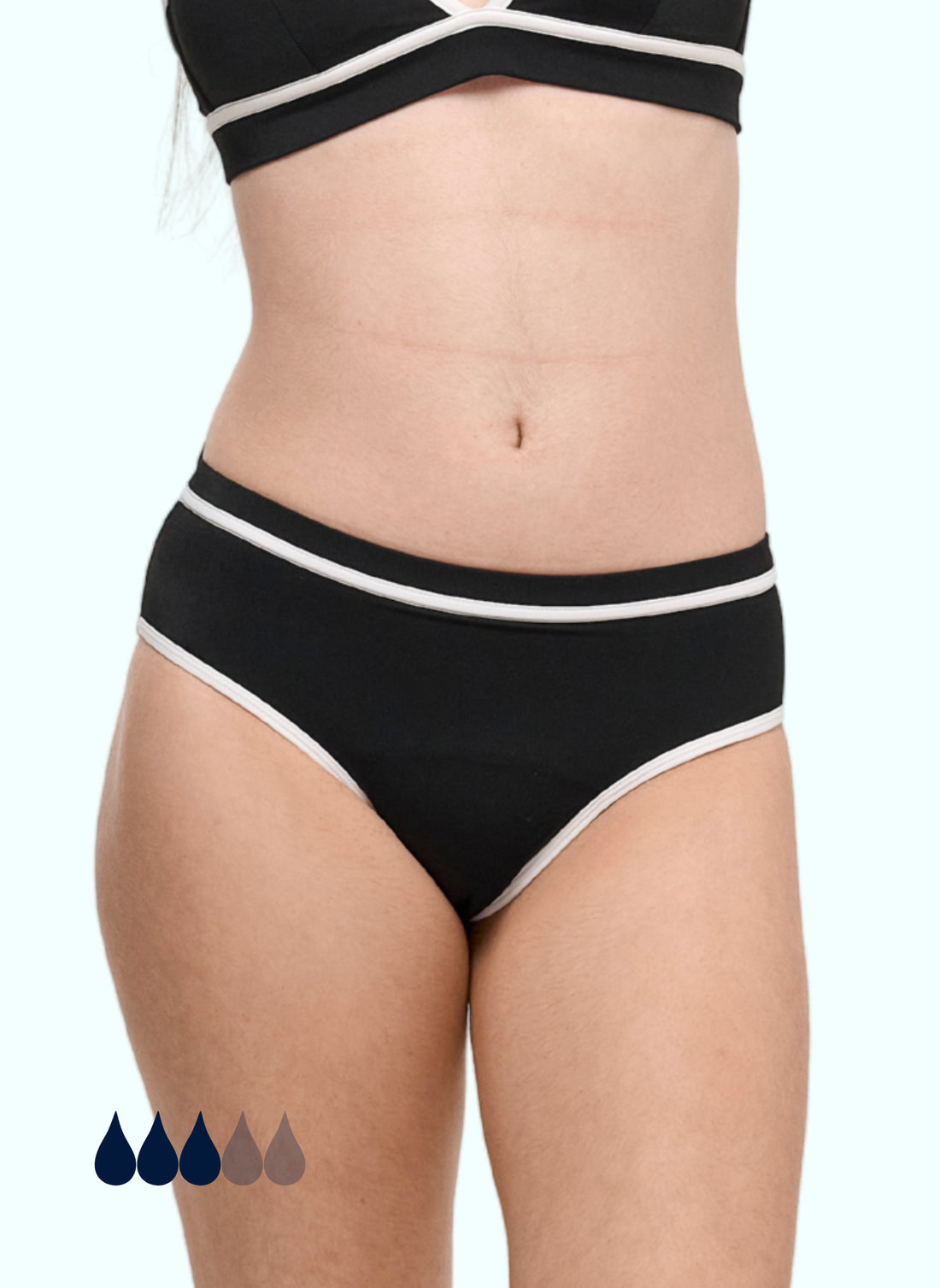 bas de maillot de bain menstruel ado piscine