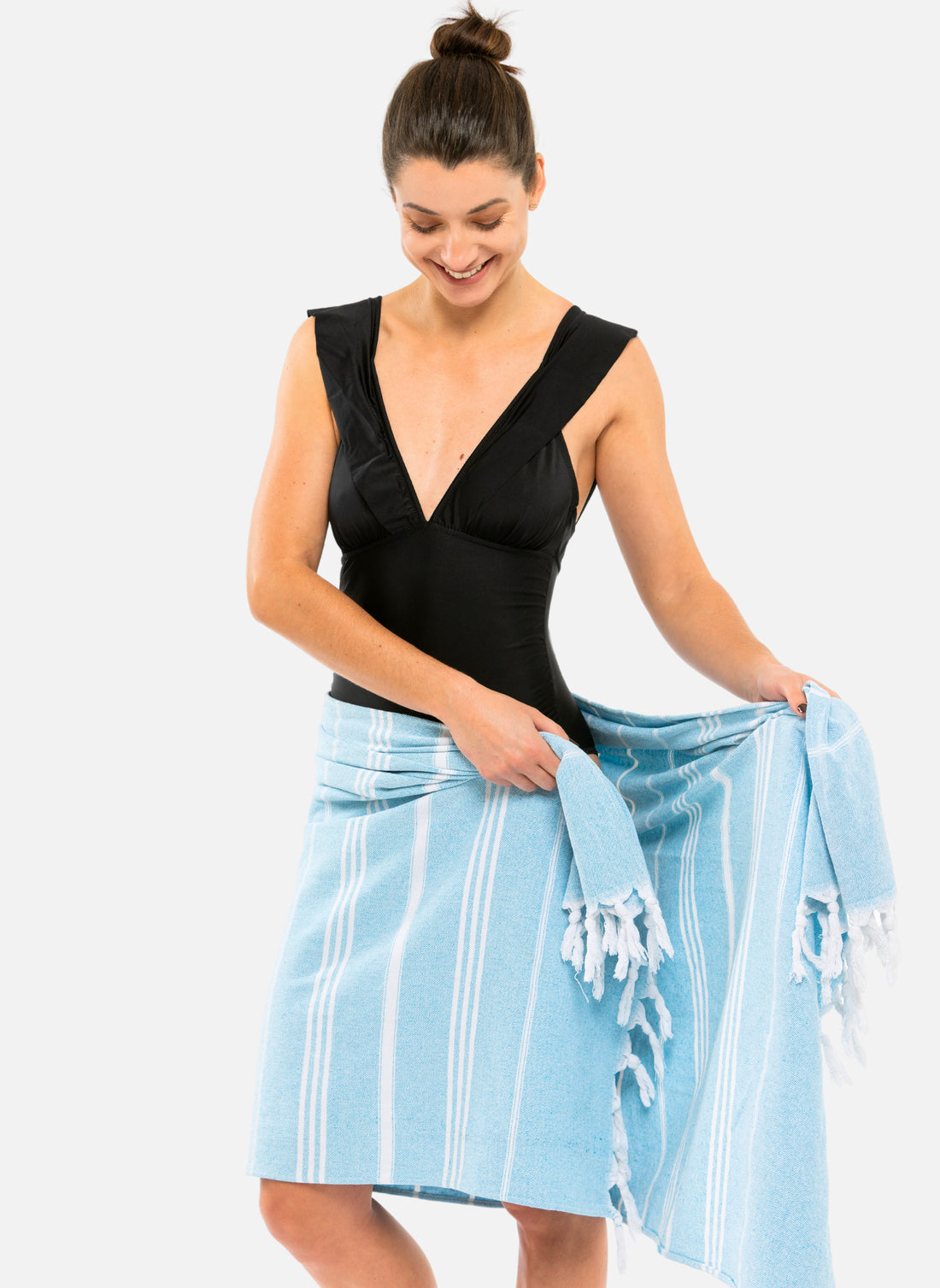 Fouta 100% cotone - Blu | Sorio®